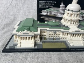 LEGO ARCHITECTURE: United States Capitol Building (21030) 100% Complete!