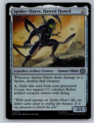 Magic: The Gathering - Spider-Man - Spider-Slayer, Hatred Honed - Foil Uncommon