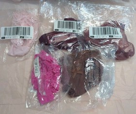 Victoria Secret Assorted Styles Small Panties Bundle Lot of 5