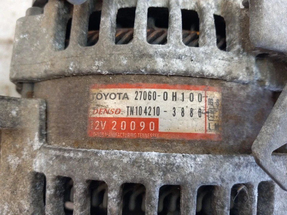 Alternator 100 Amp Fits 05-10 SCION TC 385326 Foto 2 de 4