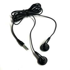 Vintage Sony Walkman Wired In Ear Headphones Retro Audio Accessory VGC WORKING