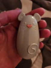 SMARTY KAT Grey Mouse Laser Pointer Cat Toy working VG+