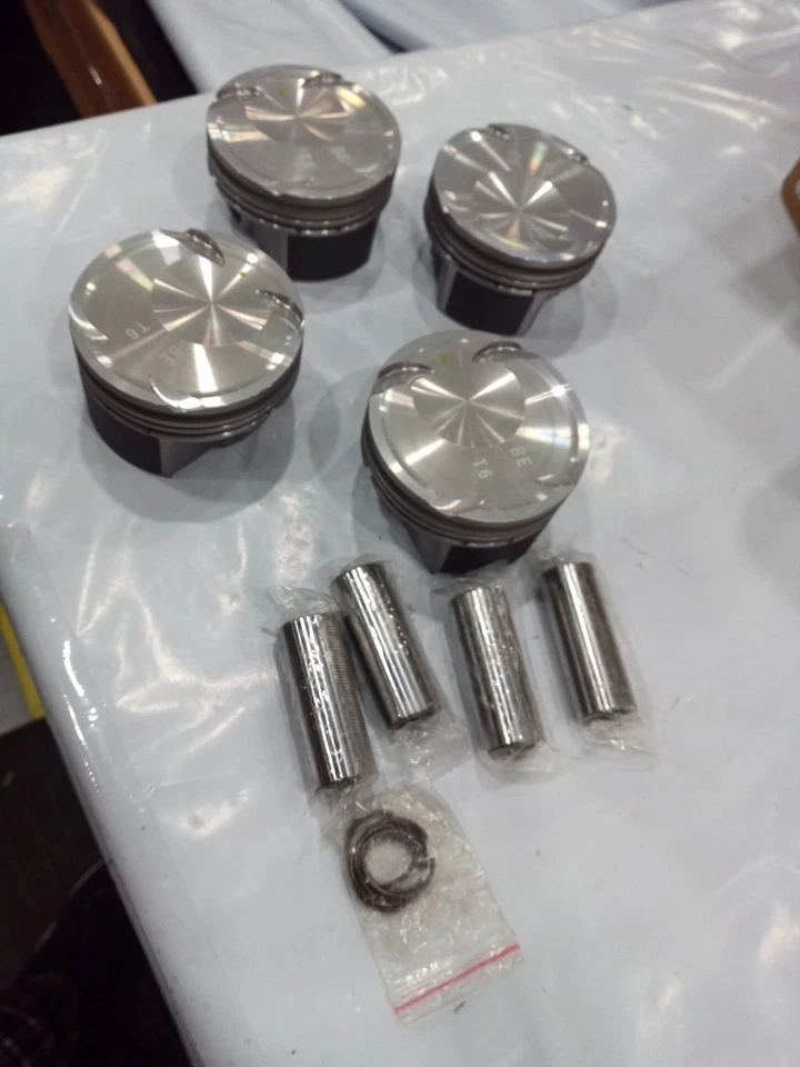 4x 23410-2BCA0 Engine Pistons & Rings Kit For 2011-19 Hyundai Kia 1.6T G4FJ - Image 4 of 4