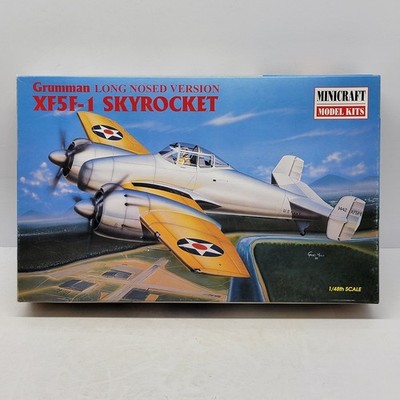 1/48 Minicraft Grumman XF5F-1 Skyrocket Long Nose - MISB - Factory Sealed