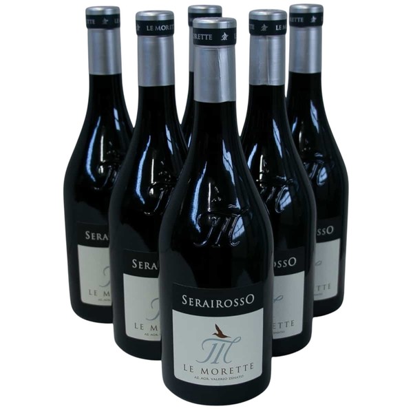 Le Morette, Serai Rosso Veronese IGT 2021, 6 × 0,75L, Rotwein Aus Italien-image