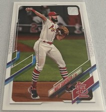2021 Topps Series 2 Baseball Matt Carpenter St. Louis Cardinals base card #566