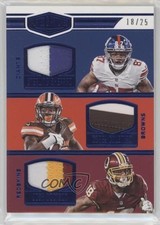 2016 Plates & Patches Blue 18/25 Corey Coleman Josh Doctson Sterling Shepard 0f8