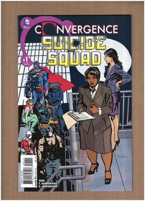 Convergence: Suicide Squad #1 DC Comics 2015 DEATHSTROKE BANE DEADSHOT VF+ 8.5