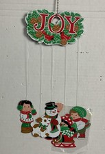 Avon Joyful Seasons Christmas Metal Mobile or Wind Chime 