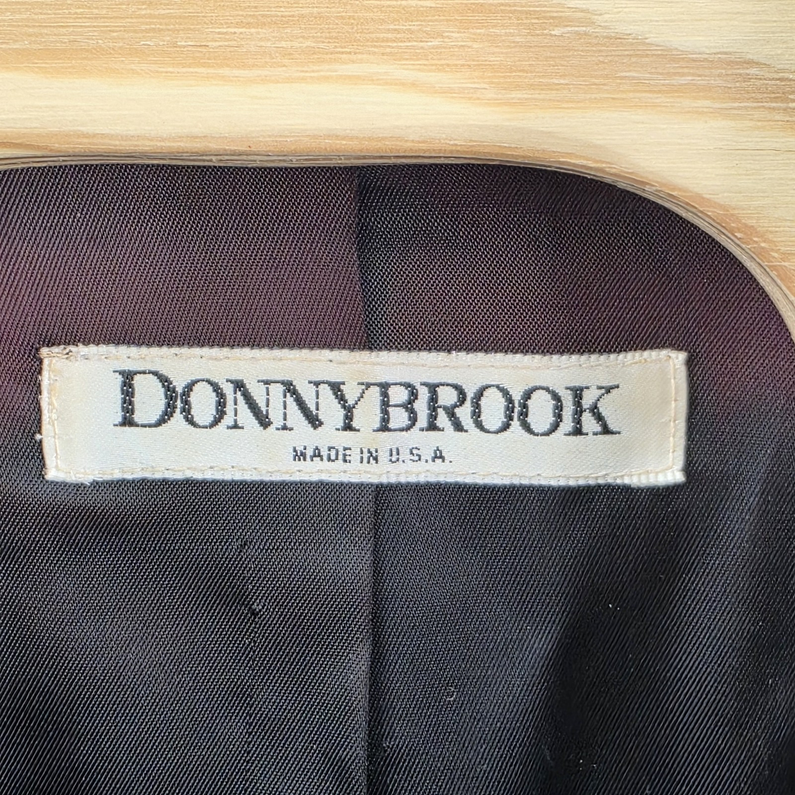 Donnybrook 80s Vintage Faux Fur Coat Blue Black White Oversized USA Size 2XL image 9