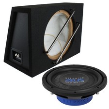 25cm Auto Subwoofer Hifonics ZEUS ZST10D2 + Kompaktes Bass Gehäuse 300 Watt RMS