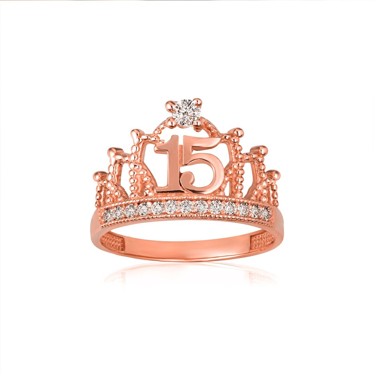 Anillo Tiara Anillos De 15 AÃ±os Pandora Quinceañera Anillos