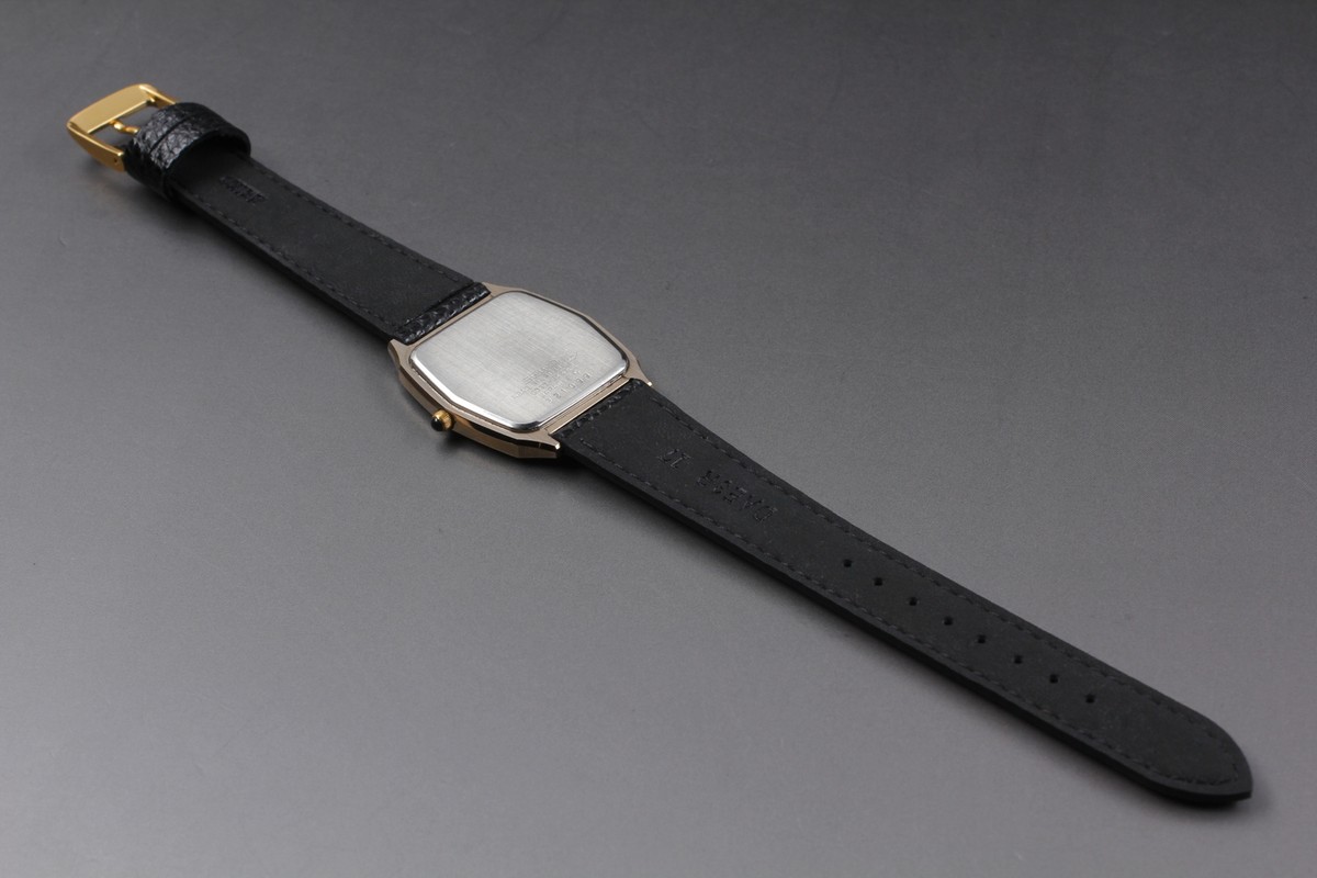 SEIKO New Belt [Exc+5] SEIKO DOLCE 6030-5480 Gold Qz Men's