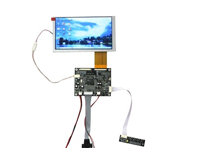 VGA AV LCD Driver Board With 6.2/" HSD062IDW1 800x480 LCD Screen