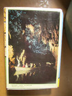 Vintage Postcard Waitomo Caves Glowworm Grotto New Zealand Boat Tour