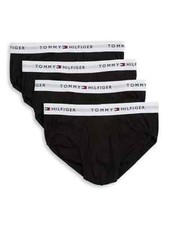 Tommy Hilfiger Four Pack Classic Cotton Briefs Men's Underwear 4 Black