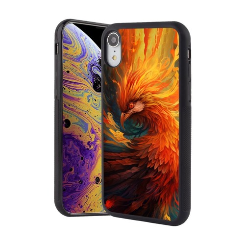 For iPhone SE4 16E 12 13 14 15 16 Pro Max Phoenix flying wings Plastic TPU Cover - Picture 7 of 25
