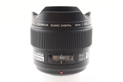 【箱無し】OLYMPUS ED 8mm f3.5 Fisheye レンズ Top Mint】Olympus Fisheye Lens 8mm f3.5 Digital ED with Box from