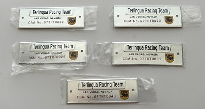 2007 Shelby Mustang Terlingua Racing Team Never Issued CSM ID Badges OEM Shelby