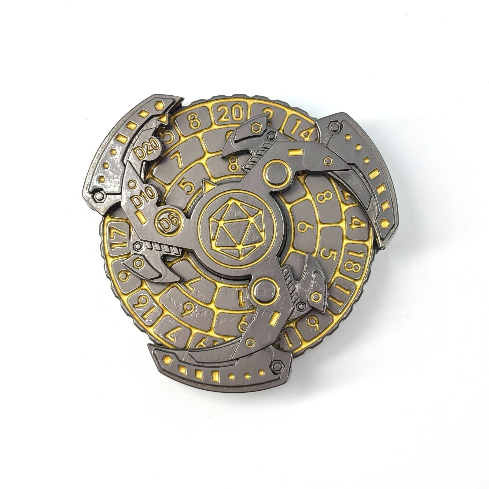 Sage's Intersteller Wheel Lightwave Dice Spinner | TTRPG D&D Dice Wheel