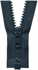 YKK Vislon Open End Heavyweight Zip Size 8 / 100+ Colours & Sizes - Jacket Coat