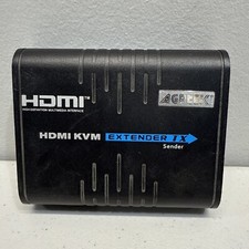 AGPTEK V2 HDMI KVN Extender RX RECEIVER  NO POWER CORD  UNIT ONLY