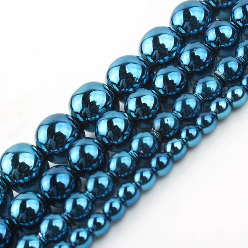 2 3 4 6 8 10 12mm Natural Hematite Faceted Round Loose Bead For Jewelry Making - Picture 38 of 57
