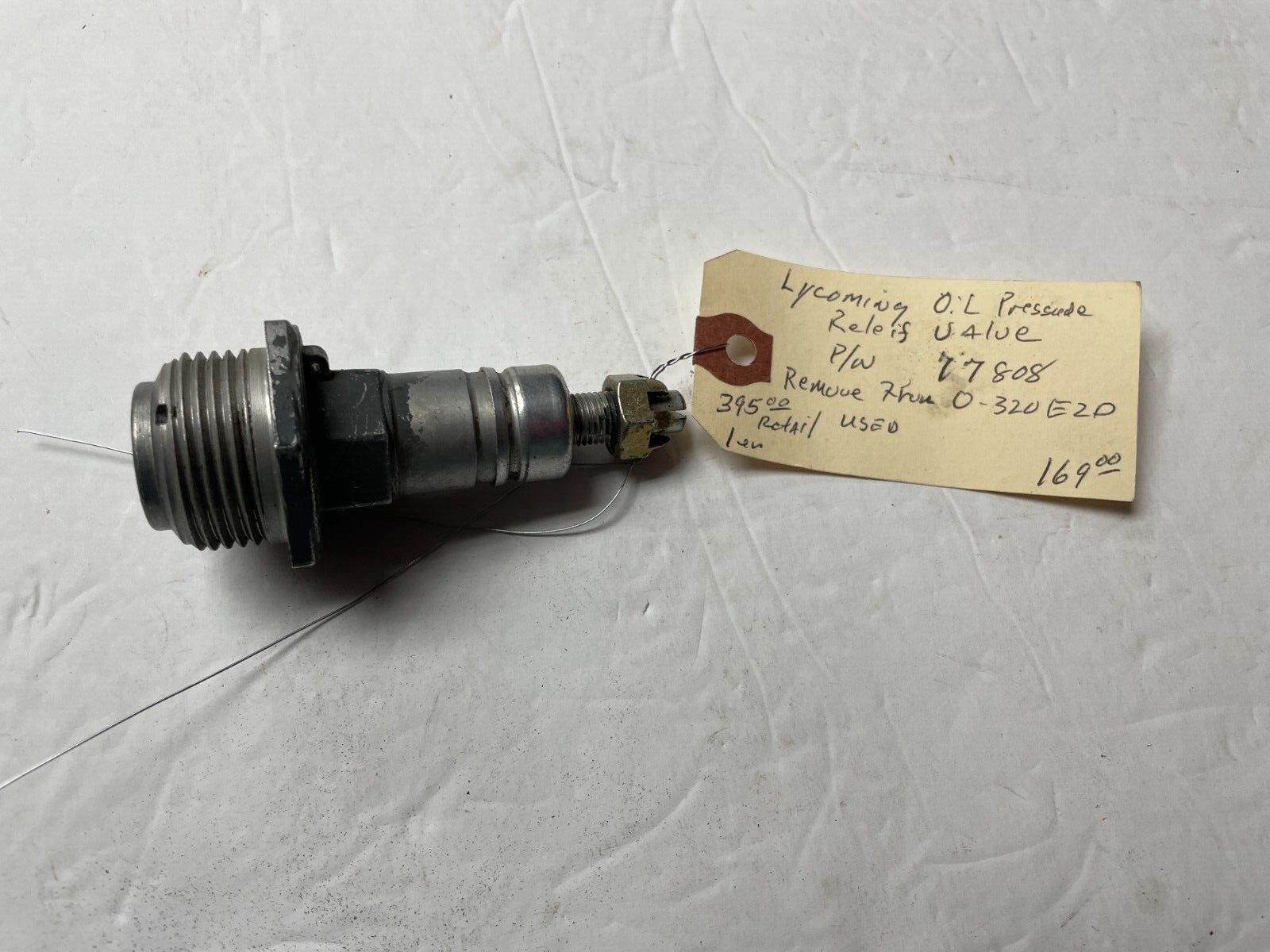 Oil Pressure Relief Valve 77808 for sale online eBay
