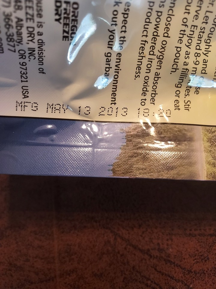 Mountain House Survival Emergency Food Freeze Dried Breakfast Skillet