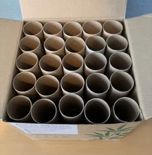 Lot of 50 Empty Toilet Paper Rolls Cardboard Tubes for Arts & Crafts Projects