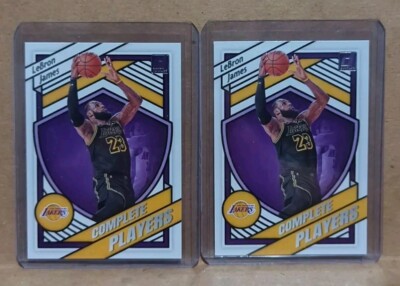 (2) 2020-21 Donruss Complete Players #4 LeBron James