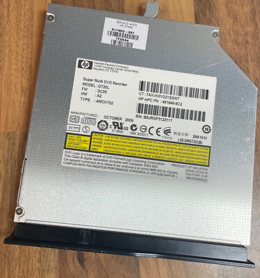 HPSuper Multi DVD Brenner Rewriter GT20L SATA Disc Drive Laptop