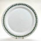 PORTMEIRION BOTANIC GARDEN Green Leaf Border 10.5" Dinner Plate