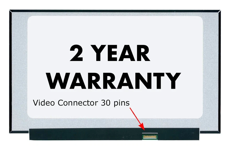 京东方 NT156FHM-N61 V8.0 IPS LCD 屏幕哑光 FHD 1920x1080 P/N 5D10R41287 联想 — 第 3/4 张图片