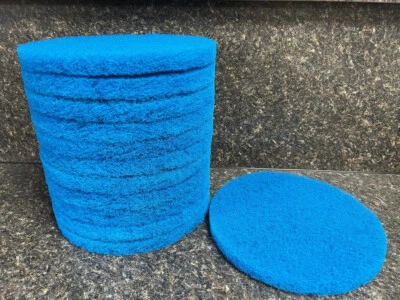 AQUA-FLO INDUSTRIES 12" CIRCLE DIE CUT POND FILTERS 12 pack Medium Eheim 1500xl, 2250, 2260, 2262