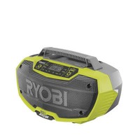 Ryobi R18RH-0 Akku-Stereo-Radio Mit Bluetooth-Funktion, Usb Und Aux In / Out