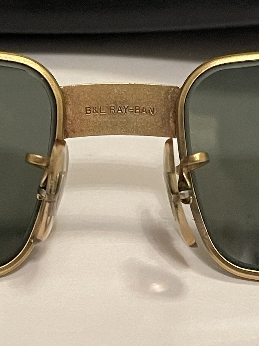 RAY-BAN B&L U.S.A W2827 OXAW UNDERCURRENT SQUARE MATTE GOLD