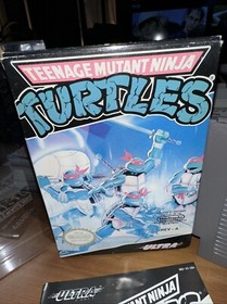 Teenage Mutant Ninja Turtles TMNT | Nintendo NES 1989 | CIB completo con protezione
