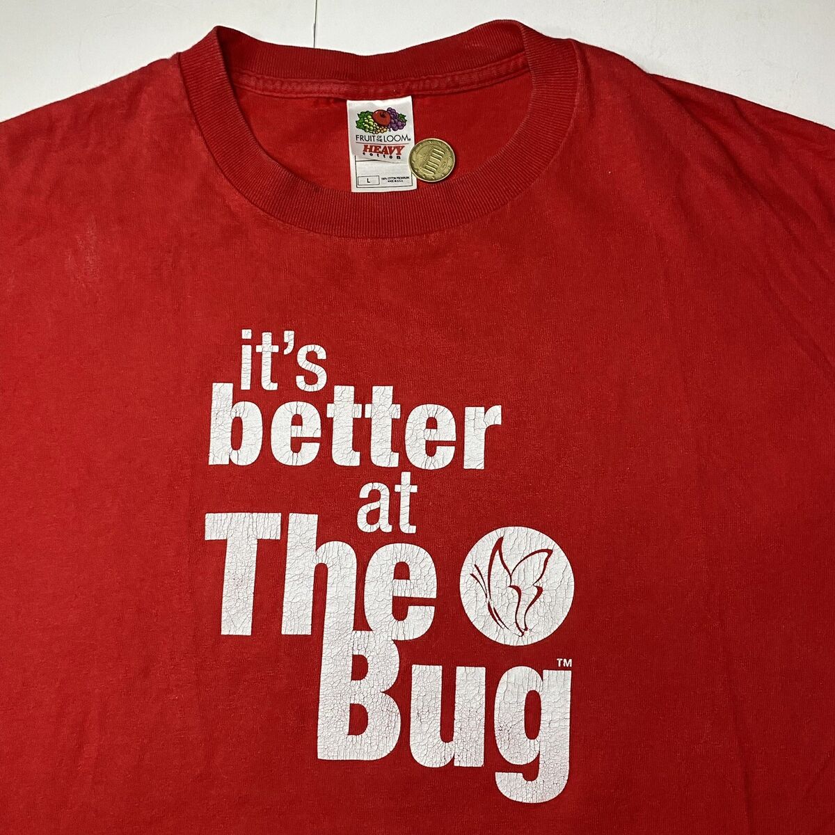 Vintage 90's Fashion Bug Employee T Shirt Shopping Graphic Vintage 90's Fashion Bug Employee T Shirt Shopping Graphic