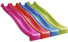 Rutsche 290 cm mit Wasseranschluss Anbaurutsche für Podesthöhe 150 cm