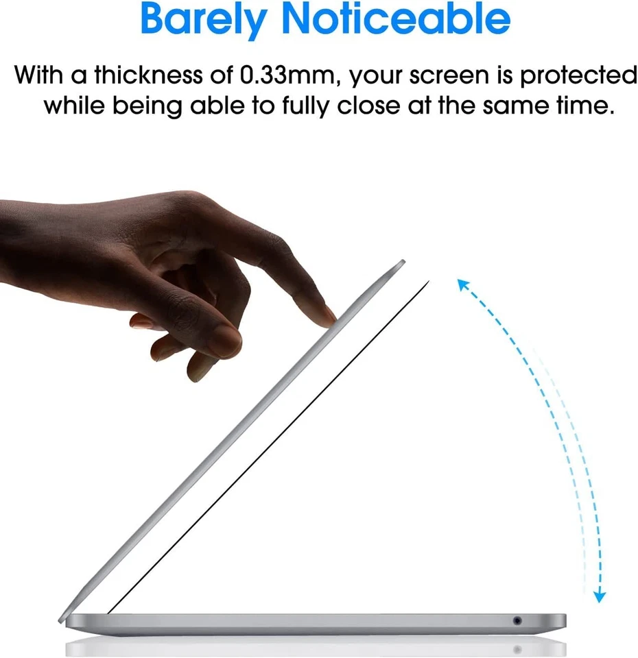 amFilm MacBook Pro 13 Inch & MacBook Air 13 Inch tempered glass screen protector - Image 3 of 4