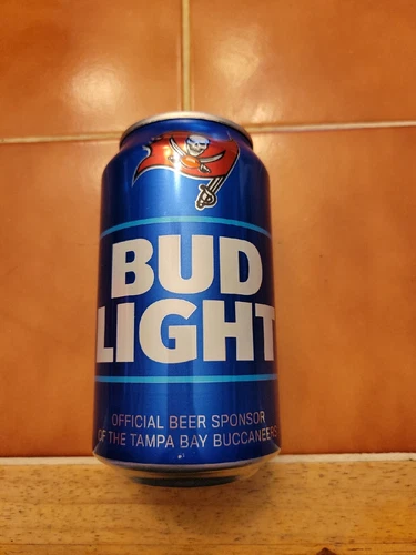 Bud Light 2023 NFL Tampa Bay Buccaneers 12oz Beer Can
