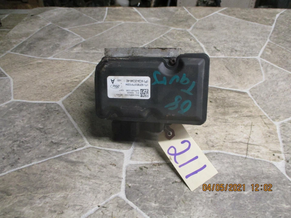 🥇 08 2008 Ford Taurus Mercury Sable ABS Antibloqueo Bomba de freno Conjunto de actuador Foto 2 de 4