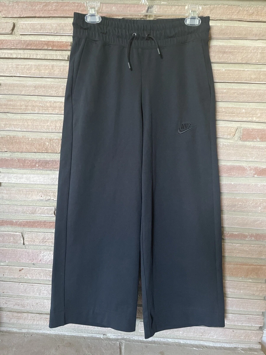 Women's Nike Loose Fit Wide Leg Jersey Capri Pants Size XS