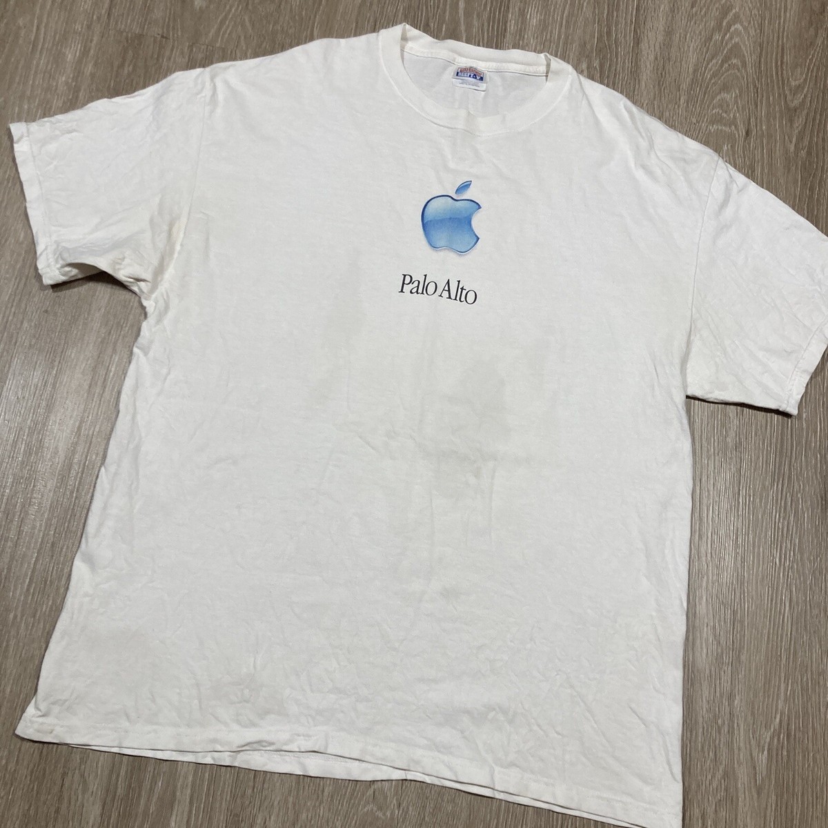 Apple tee アップル tシャツ 00s y2k 90s OLD 公式 Apple tee アップル tシャツ 00s y2k 90s OLD 公式 - メルカリ