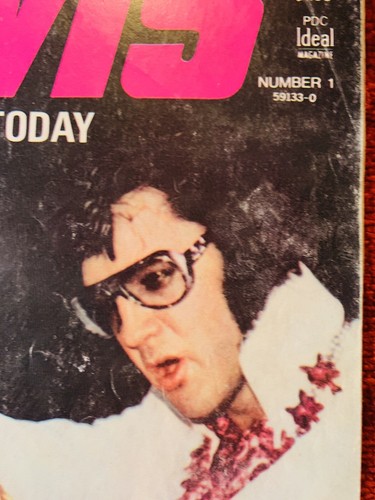 ELVIS YESTERDAY . . . TODAY MAGAZINE Incl Pin-Up 1975 Vintage Lisa Marie - Picture 4 of 8