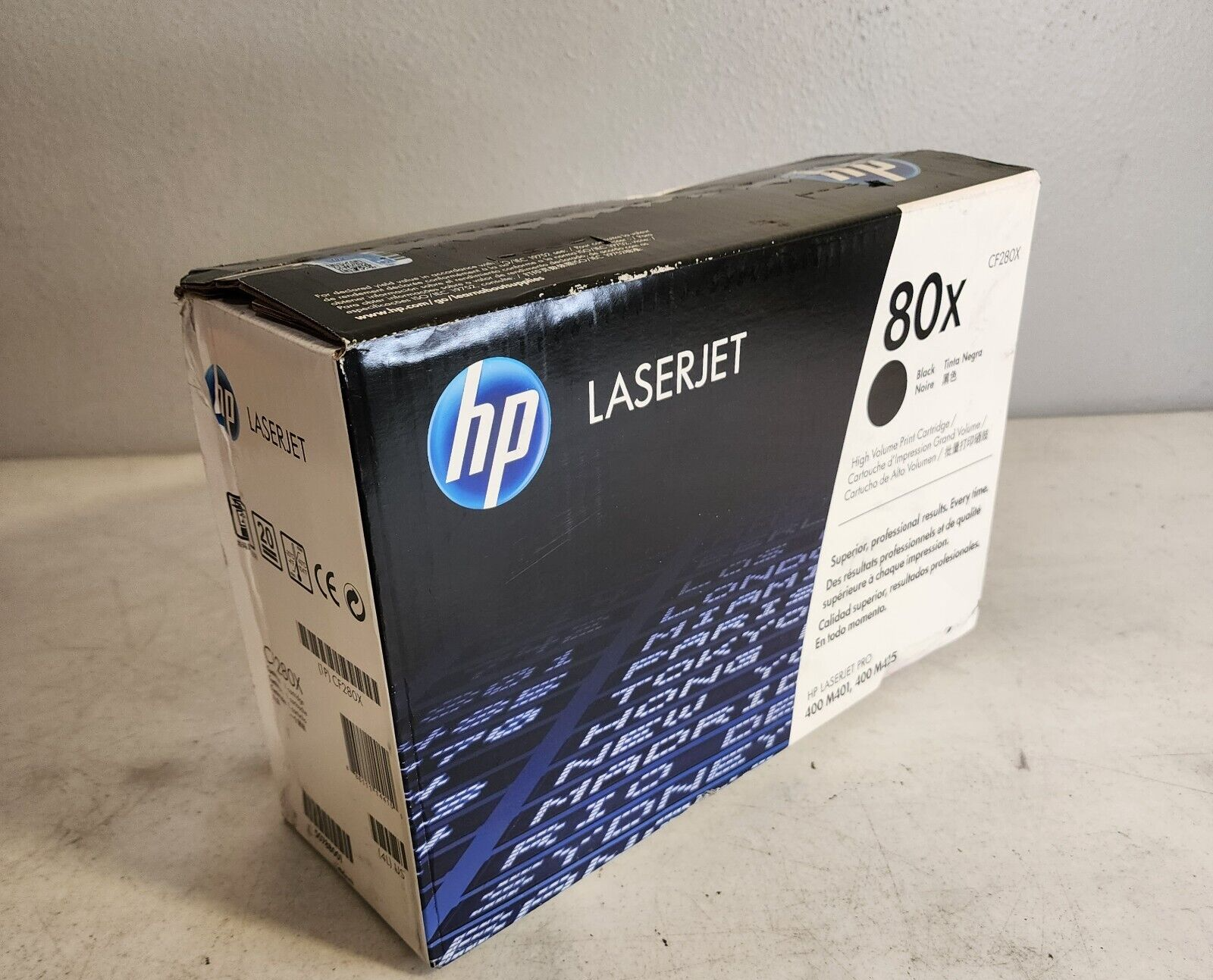 HP CF280X 80X Black Hi Yield Cartridge Genuine New OEM Open Box free ship