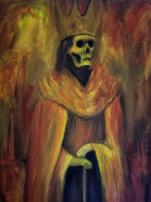 King in Yellow IX - original oil painting - direct from artist