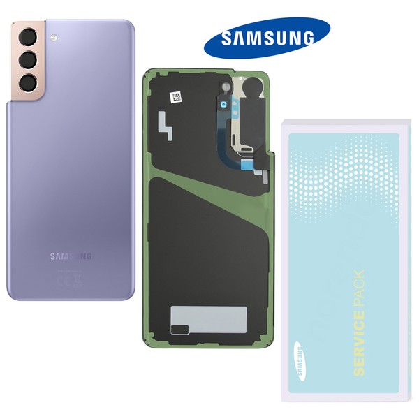 Original Samsung Galaxy S21 Plus 5G G996B Backcover Akkudeckel Phantom Violett-image