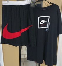 NWT MENS NIKE AIR SHORTS  T-SHIRT BOTH SZ XXL OUTFIT SET